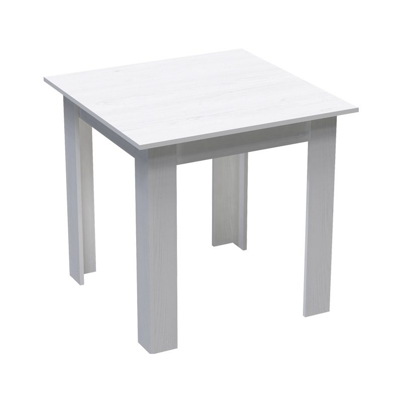 Τραπεζαρία Art Maison Hibiki σετ 3τεμ σε λευκή απόχρωση 80x80x77εκ Τραπεζαρία Art Maison Hibiki σετ 3τεμ σε λευκή απόχρωση 80x80x77εκ
