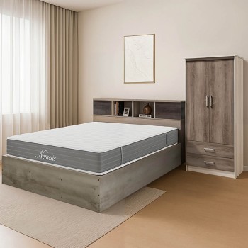 Φοιτητικό πακέτο επίπλων κρεβατοκάμαρας Art Maison Bunnelby σετ 3τεμ