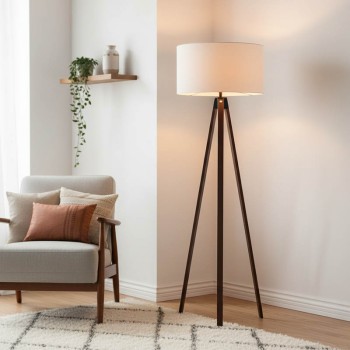 Φωτιστικό δαπέδου Art Maison Civitavecchia - Beige Walnut (Φ38x140cm)