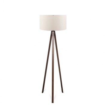 Φωτιστικό δαπέδου Art Maison Civitavecchia - Beige Walnut (Φ38x140cm)