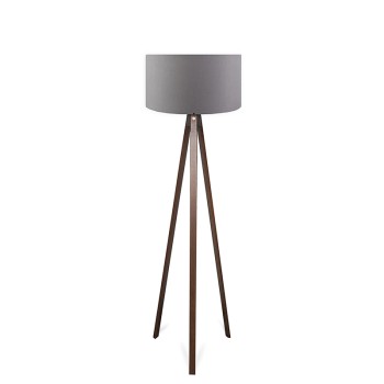 Φωτιστικό δαπέδου Art Maison Civitavecchia - Gray Walnut (Φ38x140εκ.)