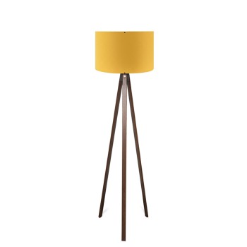 Φωτιστικό δαπέδου Art Maison Civitavecchia - Yellow Walnut (Φ38x140εκ.)