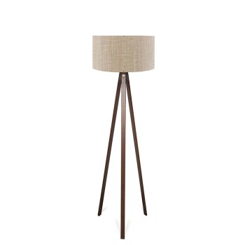 Φωτιστικό δαπέδου Art Maison Civitavecchia - Beige Walnut (Φ38x140εκ.)