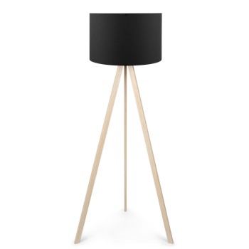 Φωτιστικό δαπέδου Art Maison Civitavecchia - Natural Black (Φ38x140εκ.)