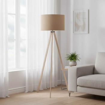 Φωτιστικό δαπέδου Art Maison Civitavecchia - Mocca Natural (Φ38x140εκ.)