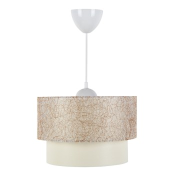 Φωτιστικό οροφής Art Maison Roncaglia - Beige Ecru Gold (Φ30x70εκ.)