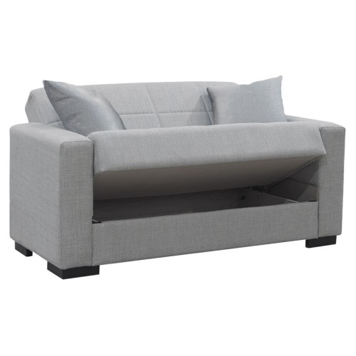 Καναπές κρεβάτι Διθέσιος Art Maison Βένετο - Gray (148x77x80εκ.)