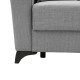 Kαναπές κρεβάτι Διθέσιος Art Maison Βιμινάκιο - Light Gray (156x76x85εκ)