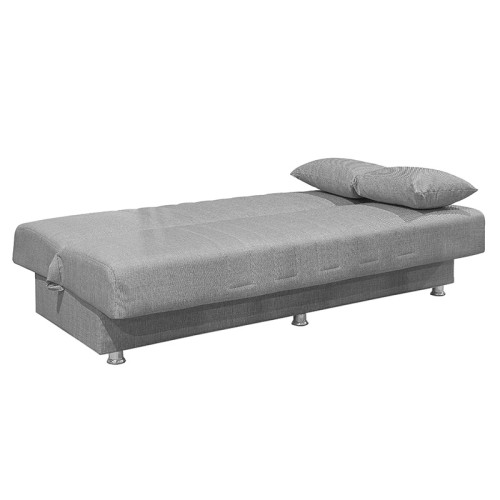 Kαναπές κρεβάτι Τριθέσιος Art Maison Ορμπασσάνο - Gray (180x75x80εκ)