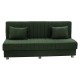 Kαναπές κρεβάτι Τριθέσιος Art Maison Ορμπασσάνο - Green (180x75x80εκ)
