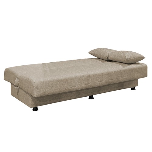Kαναπές κρεβάτι Τριθέσιος Art Maison Ορμπασσάνο - Beige (190x90x80εκ)