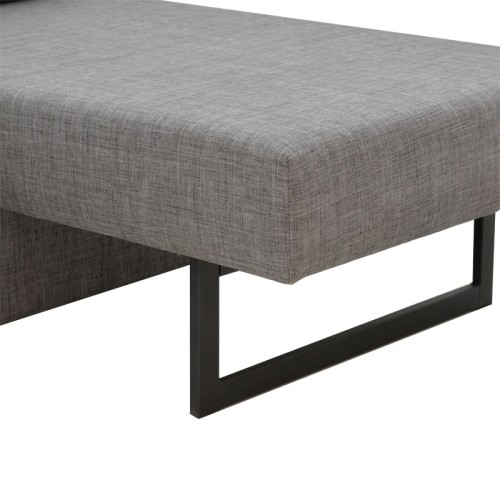 Πολυμορφικός καναπές-κρεβάτι Art Maison Καττόλικα - Gray (230x165x72εκ)