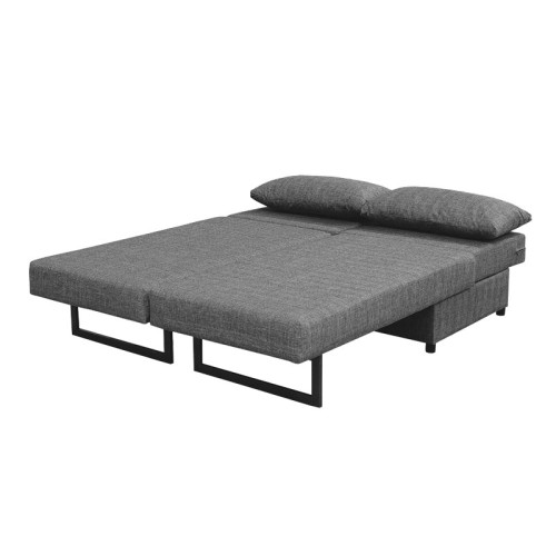 Πολυμορφικός καναπές-κρεβάτι Art Maison Καττόλικα - Charcoal (230x165x72εκ)
