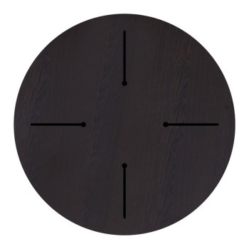 Επιφάνεια τραπεζιού Art Maison Μπιέλλα - Wenge (Φ60εκ)