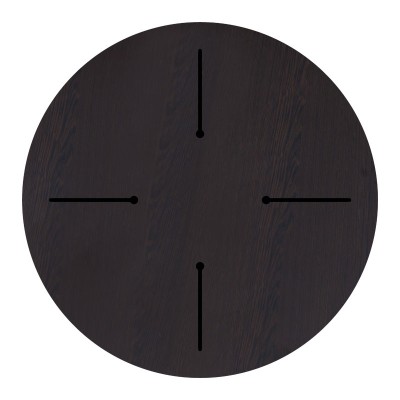 Επιφάνεια τραπεζιού Art Maison Μπιέλλα - Wenge (Φ60εκ) Επιφάνεια τραπεζιού Art Maison Μπιέλλα - Wenge (Φ60εκ)