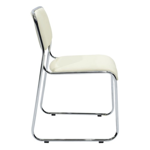 Καρέκλα επισκέπτη Art Maison Μοντετσέλιο - White (50x45x78εκ.)