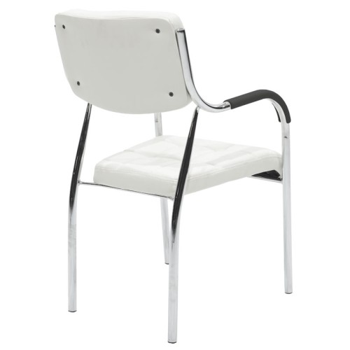 Καρέκλα επισκέπτη Art Maison Τόρρε ντελ Γκρέκο - White (53x55x83εκ.)