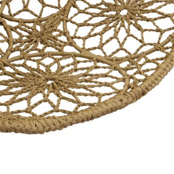 Αιώρα Art Maison Amorosi - Beige Brown (Φ102x140εκ)