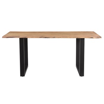 Τραπέζι Art Maison Olivehurst - Walnut Black (180x90x75.6εκ.)