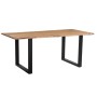 Τραπέζι Art Maison Olivehurst - Walnut (200x100x75.6εκ.)
