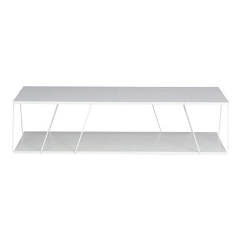 Τραπέζι σαλονιού Art Maison Φιουμιτσίνο - White (120x50x30εκ)