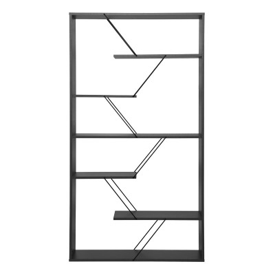 Βιβλιοθήκη Art Maison Φιουμιτσίνο - Charcoal Black (84x24x157εκ) Βιβλιοθήκη Art Maison Φιουμιτσίνο - Charcoal Black (84x24x157εκ)