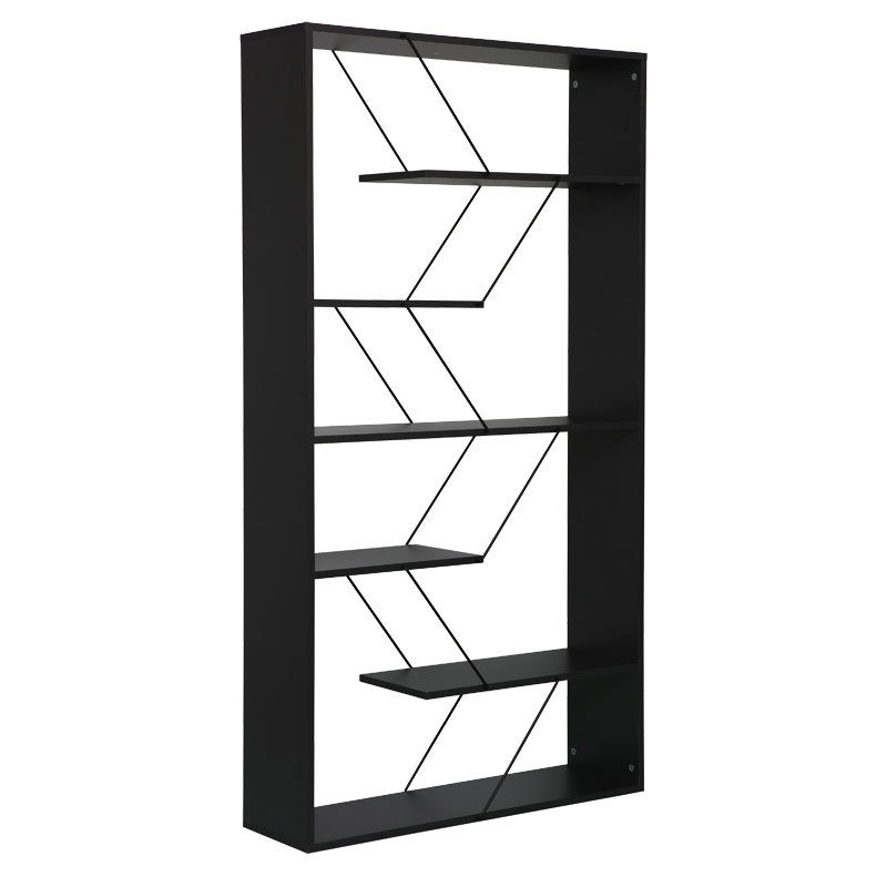 Βιβλιοθήκη Art Maison Φιουμιτσίνο - Charcoal Black (84x24x157εκ) Βιβλιοθήκη Art Maison Φιουμιτσίνο - Charcoal Black (84x24x157εκ)