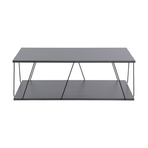 Τραπέζι σαλονιού Art Maison Φιουμιτσίνο - Charcoal Black (90x60x30,5εκ)