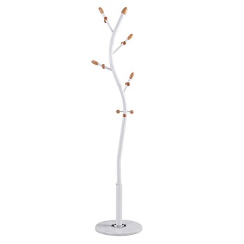 Καλόγερος ρούχων Art Maison Afragola - White Natural (Φ37x171εκ)
