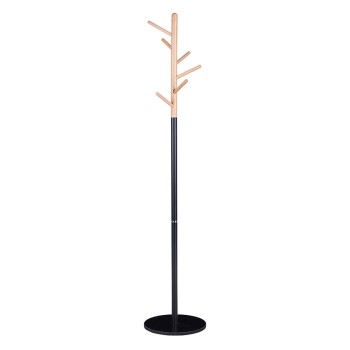Καλόγερος ρούχων Art Maison Amatrice - Black Natural (Φ37x169εκ)