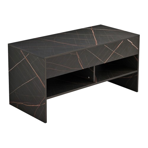 Τραπέζι σαλονιού Art Maison Μαρσάλα - Black (100x48x50εκ)