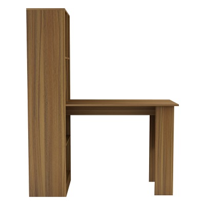 Γραφείο με βιβλιοθήκη Art Maison Inverness - Walnut (120x50x150εκ.)