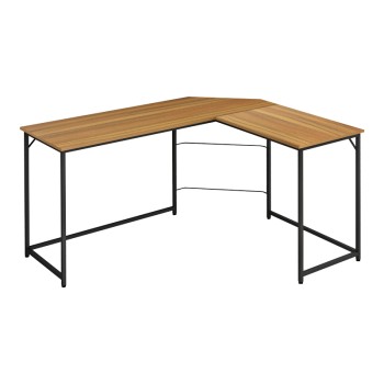 Γραφείο Art Maison Inyokern - Walnut Black (150x120x75εκ.)