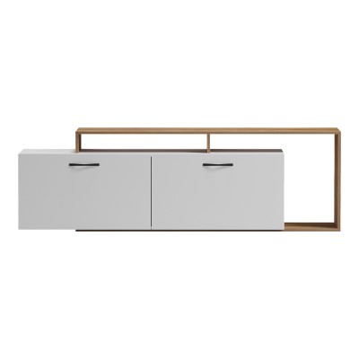 Έπιπλο τηλεόρασης Art Maison Ampharos σε oak- λευκή απόχρωση 170x40x53εκ Έπιπλο τηλεόρασης Art Maison Ampharos σε oak- λευκή απόχρωση 170x40x53εκ
