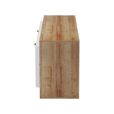 Έπιπλο τηλεόρασης Art Maison Ampharos σε oak- λευκή απόχρωση 170x40x53εκ Έπιπλο τηλεόρασης Art Maison Ampharos σε oak- λευκή απόχρωση 170x40x53εκ