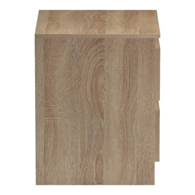 Κομοδίνο Art Maison Katsuzo sonoma-λευκό 40x40x50εκ