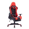 ΚΑΡΕΚΛΑ GAMING ART MAISON VENLO - BLACK RED (66x56x135εκ.)