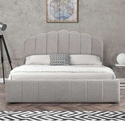 Κρεβάτι Art Maison Sicily - Gray (Για στρώμα 160x200εκ.)