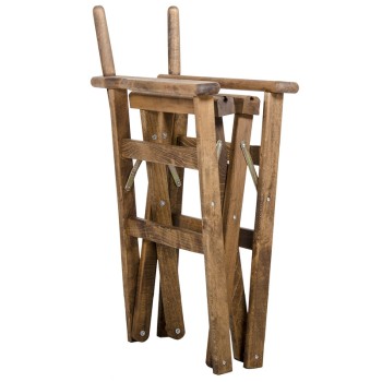 Σκελετός πολυθρόνας σκηνοθέτη Art Maison Μπρέσια - Walnut (61x51x86εκ.)