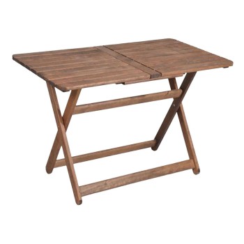 Τραπέζι Art Maison Μπρέσια - Walnut (140x80x76εκ)