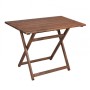 Τραπέζι Art Maison Μπρέσια - Walnut (100x60x71εκ)
