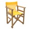 Καρέκλα-πολυθρόνα σκηνοθέτη Art Maison Μπρέσια - Yellow (61x51x86εκ.)