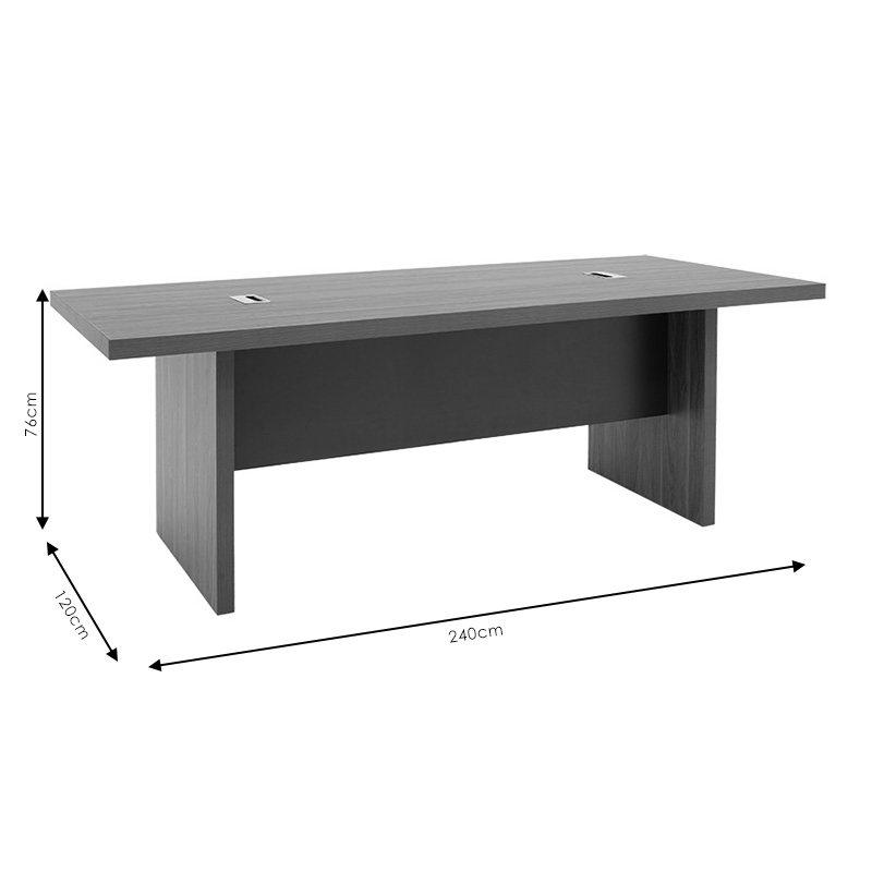 Τραπέζι συμβουλίου Art Maison Καταντζάρο - Walnut Charcoal (240x120x76εκ) Τραπέζι συμβουλίου Art Maison Καταντζάρο - Walnut Charcoal (240x120x76εκ)