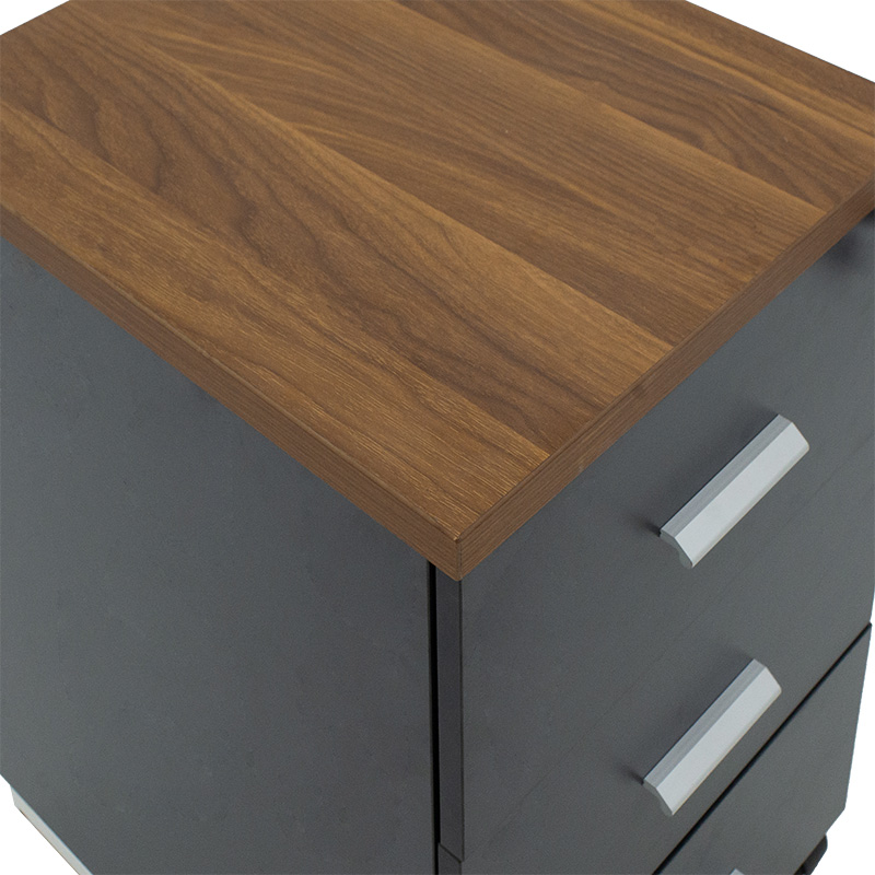 Συρταριέρα Art Maison Cremona - Walnut Charcoal (40x48x63εκ) Συρταριέρα Art Maison Cremona - Walnut Charcoal (40x48x63εκ)