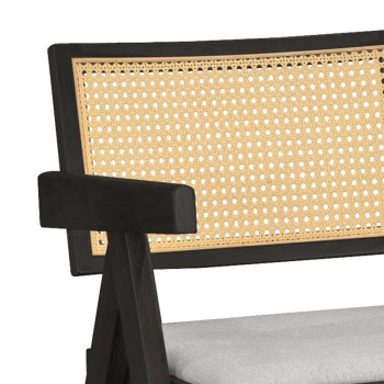 Πολυθρόνα Art Maison Rovigo - Black Gray (56,4x63,5x80,5εκ.)