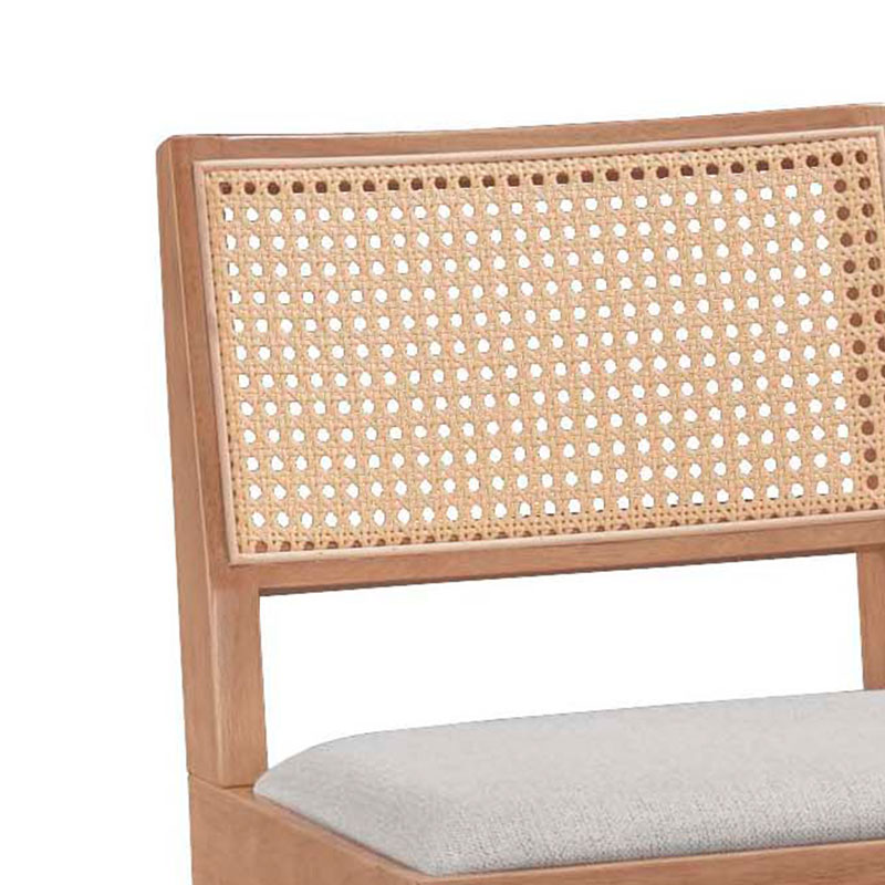 Σκαμπό μπαρ Art Maison Pisa - Light Walnut (44,5x46x98εκ.)