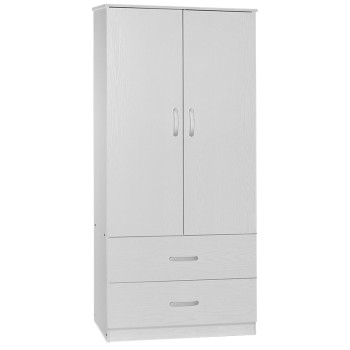 Ντουλάπα δίφυλλη Art Maison Λιβόρνο - White (79x42x180εκ.)