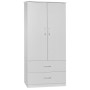 Ντουλάπα δίφυλλη Art Maison Λιβόρνο - White (79x42x180εκ.)