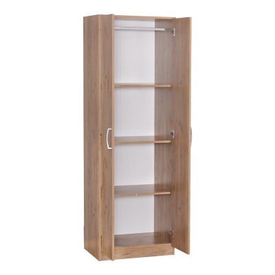 Ντουλάπα δίφυλλη Art Maison Bainbridge - Natural (60x42x180εκ.) Ντουλάπα δίφυλλη Art Maison Bainbridge - Natural (60x42x180εκ.)