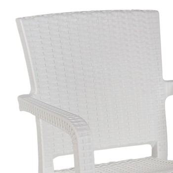 Πολυθρόνα Κήπου Art Maison Φερράρα - White (57,5x59,5x76εκ)